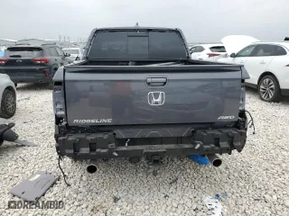 2023 Honda Ridgeline RTL with VIN 5FPYK3F5XPB025508, listed as a Copart auction lot 50920095 with 3,913 mi miles and Salvage Title. Bid and sale history available at carsss.com. Image 6.