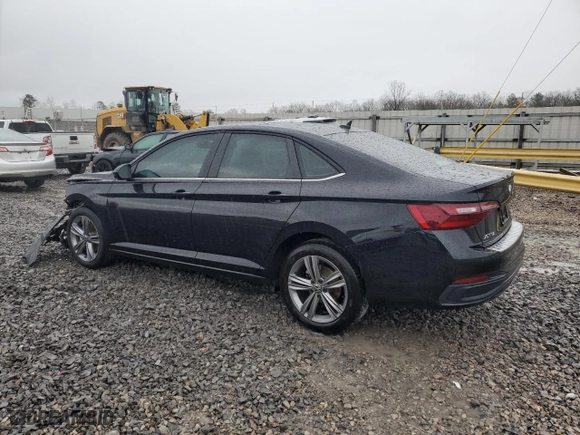 2024 Volkswagen Jetta SE with VIN 3VW7M7BU7RM097734, listed as a Copart auction lot 44958885 with 7,283 mi miles and Salvage Title. Bid and sale history available at carsss.com. Image 2.