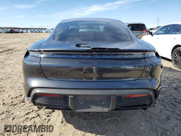 2022 Porsche Taycan GTS with VIN WP0AD2Y16NSA59280, listed as a Copart auction lot 82990084 with 25,308 mi miles and Salvage Title. Bid and sale history available at DreamBid. Image 6.