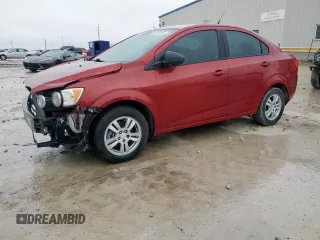 2012 Chevrolet Sonic LS z VIN 1G1JA5SH9C4136019, wystawiony jako Copart lot #50914085 z przebiegiem 41 859 mil mil oraz Szkoda całkowita • Salvage title. Historia ofert i sprzedaży dostępna na DreamBid. Obrazek 1.