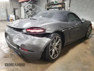 2017 Porsche 718 Boxster S with VIN WP0CB2A84HS240370, listed as a Copart auction lot 80195674 with 16,544 mi miles and Salvage Title. Bid and sale history available at DreamBid. Image 3.