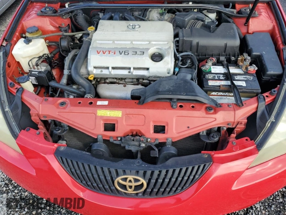 2004 Toyota Solara SE with VIN 4T1FA38PX4U026514, listed as a Copart auction lot 75118504 with 96,317 mi miles and Salvage Title. Bid and sale history available at DreamBid. Image 11.