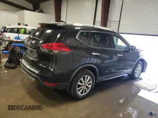 2017 Nissan Rogue SV with VIN KNMAT2MV7HP596269, listed as a Copart auction lot 50871375 with 61,676 mi miles and Salvage title. Bid and sale history available at DreamBid. Image 3.