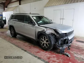 2024 Jeep Grand Cherokee Limited with VIN 1C4RJKBG6R8560727, listed as a Copart auction lot 59752305 with Not provided miles and Clean title. Bid and sale history available at DreamBid. Image 4.