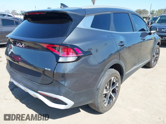 2023 Kia Sportage EX with VIN KNDPVCAG8P7019572, listed as a IAAI auction lot 42226335 with 68,583 mi miles and . Bid and sale history available at DreamBid. Image 4.