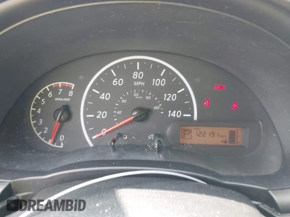 2015 Nissan Versa SV with VIN 3N1CN7AP8FL816679, listed as a IAAI auction lot 42081258 with 122,191 mi miles. Bid and sale history available at carsss.com. Image 7.