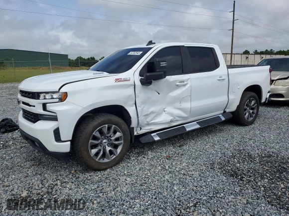2021 Chevrolet Silverado 1500 RST with VIN 1GCUYEET7MZ149811, listed as a Copart auction lot 54702545 with 43,392 mi miles and Clean Title. Bid and sale history available at carsss.com. Image 1.