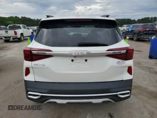 2023 Kia Seltos S with VIN KNDEU2AA4P7432993, listed as a Copart auction lot 55627035 with 13,807 mi miles and Salvage title. Bid and sale history available at DreamBid. Image 6.
