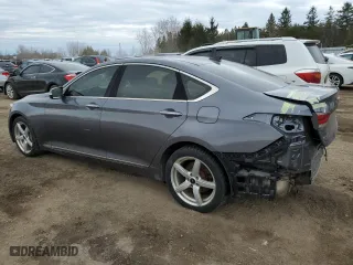 2016 Hyundai Genesis 3.8L with VIN KMHGN4JE3GU151012, listed as a Copart auction lot 49482285 with 232,334 mi miles and Salvage Title. Bid and sale history available at carsss.com. Image 2.