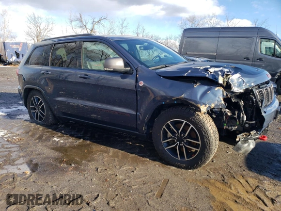 2021 Jeep Grand Cherokee Trailhawk with VIN 1C4RJFLG5MC616104, listed as a Copart auction lot 44146565 with 58,034 mi miles and Salvage Title. Bid and sale history available at carsss.com. Image 4.