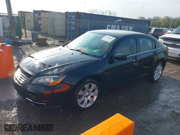 2012 Chrysler 200 Touring with VIN 1C3CCBBB6CN180627, listed as a IAAI auction lot 41966683 with 241,660 mi miles. Bid and sale history available at carsss.com. Image 2.