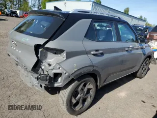 2022 Hyundai Venue SEL z VIN KMHRC8A3XNU177687, wystawiony jako Copart lot #55442895 z przebiegiem 38 228 mil mil oraz Szkoda całkowita • Salvage title. Historia ofert i sprzedaży dostępna na DreamBid. Obrazek 3.