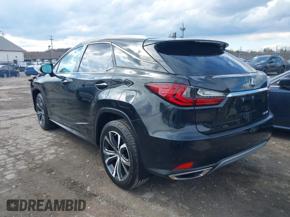 2022 Lexus RX with VIN 2T2HZMDA8NC328150, listed as a IAAI auction lot 41686701 with 42,987 mi miles. Bid and sale history available at carsss.com. Image 3.