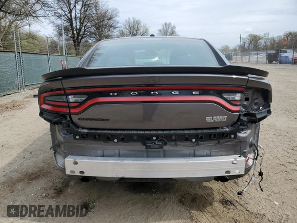 2018 Dodge Charger SXT with VIN 2C3CDXBG9JH337532, listed as a Copart auction lot 52203795 with 82,392 mi miles and Salvage Title. Bid and sale history available at DreamBid. Image 6.