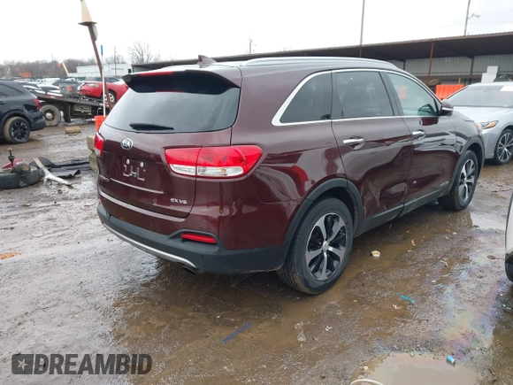 2018 Kia Sorento EX with VIN 5XYPHDA52JG363646, listed as a IAAI auction lot 41521063 with 166,449 mi miles and . Bid and sale history available at carsss.com. Image 4.