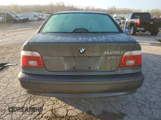 2003 BMW 5 Series 525iA with VIN WBADT43403G027481, listed as a Copart auction lot 79869944 with 0 mi miles and Salvage Title. Bid and sale history available at carsss.com. Image 6.