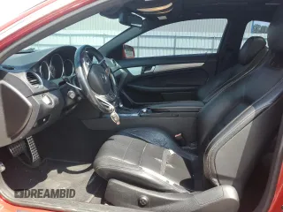 2012 Mercedes-Benz C 250 with VIN WDDGJ4HB4CF780942, listed as a Copart auction lot 59398325 with 155,955 mi miles and Salvage title. Bid and sale history available at DreamBid. Image 7.