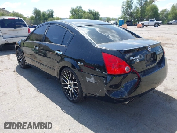 2006 Nissan Maxima 3.5 SL with VIN 1N4BA41E86C842976, listed as a IAAI auction lot 41950183 with 1 mi miles. Bid and sale history available at carsss.com. Image 3.