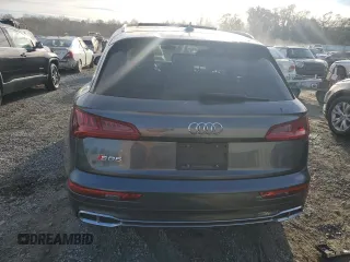 2020 Audi SQ5 Premium Plus with VIN WA1B4AFYXL2101257, listed as a Copart auction lot 80612584 with Not Provided miles and Salvage Title. Bid and sale history available at DreamBid. Image 6.