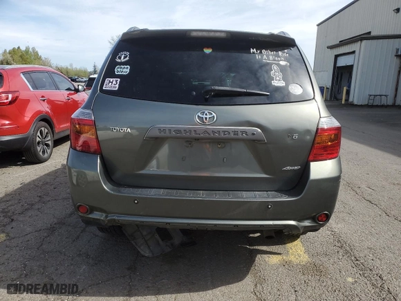 2009 Toyota Highlander Sport with VIN JTEES43A792128308, listed as a Copart auction lot 52606155 with 208,881 mi miles and Clean Title. Bid and sale history available at carsss.com. Image 6.