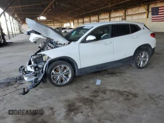 2018 BMW X2 sDrive28i with VIN WBXYJ3C30JEJ84743, listed as a Copart auction lot 45748455 with 64,802 mi miles and Salvage Title. Bid and sale history available at carsss.com. Image 1.
