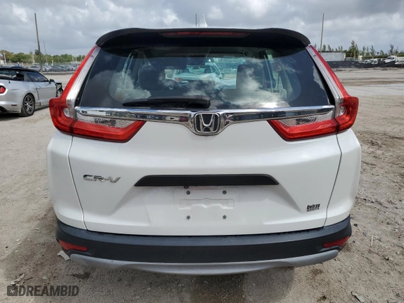 2019 Honda CR-V LX with VIN 2HKRW5H3XKH411672, listed as a Copart auction lot 51619395 with 43,629 mi miles and Salvage Title. Bid and sale history available at carsss.com. Image 6.