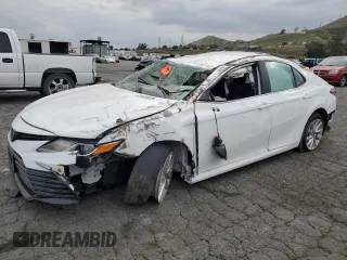 2024 Toyota Camry LE with VIN 4T1C11AKXRU899984, listed as a Copart auction lot 53620825 with 35,548 mi miles and Non Repairable. Bid and sale history available at carsss.com. Image 1.