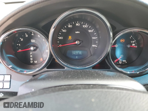 2013 Cadillac CTS Performance with VIN 1G6DK5E3XD0117766, listed as a Copart auction lot 53396315 with 39,620 mi miles and Salvage title. Bid and sale history available at DreamBid. Image 9.