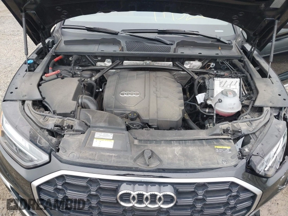 2022 Audi Q5 S line Premium Plus with VIN WA1EAAFY6N2034701, listed as a IAAI auction lot 41952830 with 26,077 mi miles and . Bid and sale history available at DreamBid. Image 10.