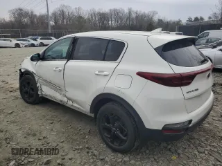 2020 Kia Sportage LX with VIN KNDPM3AC0L7824136, listed as a Copart auction lot 46140475 with 29,750 mi miles and Salvage Title. Bid and sale history available at carsss.com. Image 2.