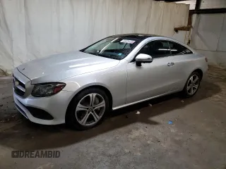 2018 Mercedes-Benz E-Class E 400 with VIN WDD1J6GB8JF007696, listed as a Copart auction lot 45829433 with 59,171 mi miles. Bid and sale history available at carsss.com. Image 1.