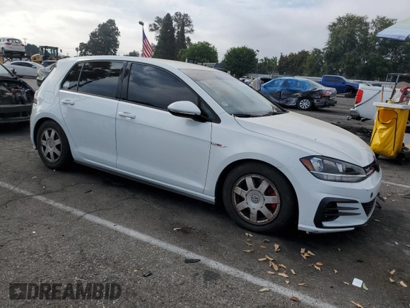 2018 Volkswagen Golf GTI S with VIN 3VW447AU7JM288045, listed as a Copart auction lot 63192653 with 35,729 mi miles. Bid and sale history available at carsss.com. Image 4.