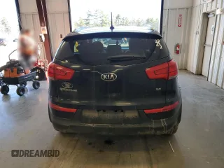 2016 Kia Sportage EX with VIN KNDPCCAC4G7833172, listed as a Copart auction lot 49626845 with 115,133 mi miles and Salvage Title. Bid and sale history available at carsss.com. Image 6.