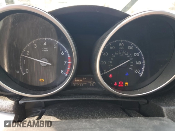 2013 Mazda 3 i SV with VIN JM1BL1TG8D1787178, listed as a Copart auction lot 89178375 with 197,482 mi miles and Salvage Title. Bid and sale history available at DreamBid. Image 9.