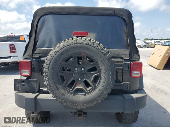 2014 Jeep Wrangler Unlimited Rubicon with VIN 1C4BJWFGXEL292145, listed as a Copart auction lot 53543485 with 121,884 mi miles and Clean Title. Bid and sale history available at carsss.com. Image 6.