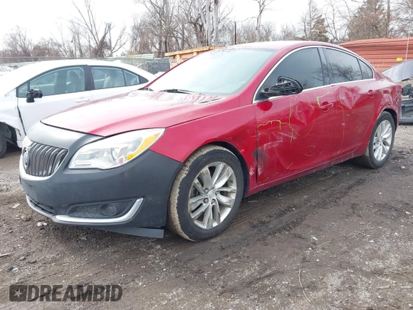 2014 Buick Regal with VIN 2G4GL5EX3E9206642, listed as a IAAI auction lot 41751689 with 127,865 mi miles and . Bid and sale history available at DreamBid. Image 2.