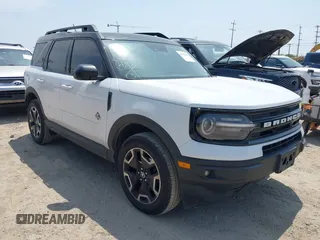2022 Ford Bronco Sport Outer Banks with VIN 3FMCR9C6XNRE27616, listed as a IAAI auction lot 42321950 with 29,313 mi miles and . Bid and sale history available at DreamBid. Image 1.