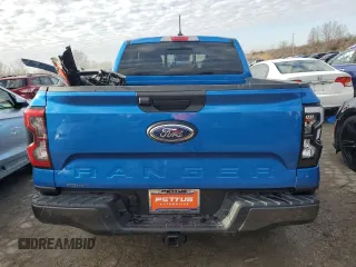 2024 Ford Ranger LARIAT with VIN 1FTER4KP0RLE53608, listed as a Copart auction lot 44106475 with 1,169 mi miles and Salvage Title. Bid and sale history available at carsss.com. Image 6.