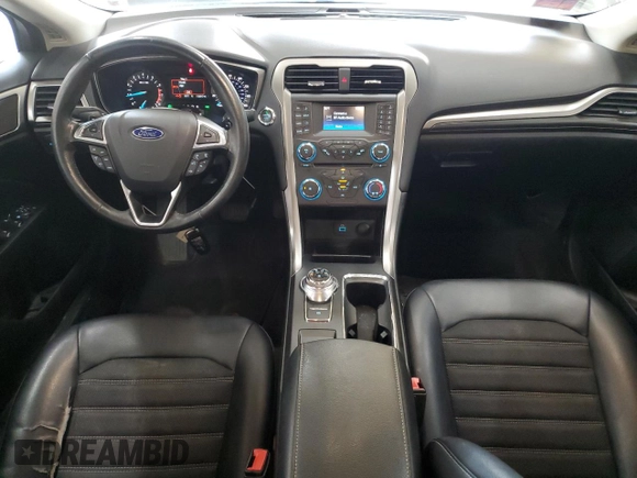 2017 Ford Fusion SE with VIN 3FA6P0HD4HR187242, listed as a Copart auction lot 53611535 with 139,947 mi miles and Salvage Title. Bid and sale history available at carsss.com. Image 8.