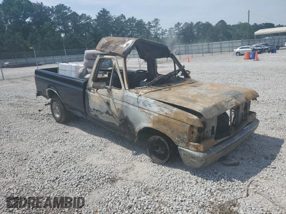 1991 Ford F-150 z VIN 1FTDF15N0MNA95601, wystawiony jako Copart lot #56676545 z przebiegiem Nie podano mil oraz Nie do naprawy • Non repairable. Historia ofert i sprzedaży dostępna na DreamBid. Obrazek 4.