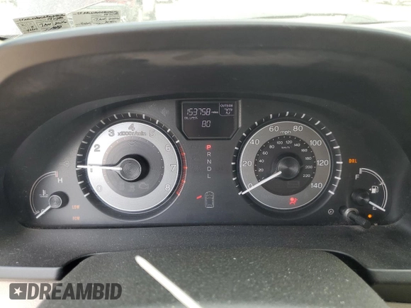 2014 Honda Odyssey EX-L with VIN 5FNRL5H60EB025526, listed as a Copart auction lot 57391215 with 153,758 mi miles and Salvage title. Bid and sale history available at DreamBid. Image 9.