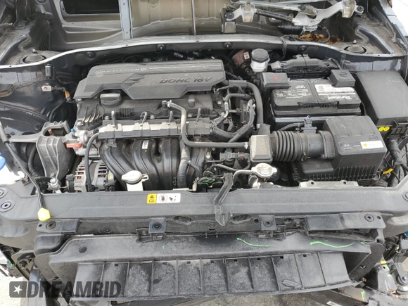 2022 Hyundai Kona SEL with VIN KM8K62ABXNU843332, listed as a Copart auction lot 47284405 with 40,412 mi miles and Salvage Title. Bid and sale history available at DreamBid. Image 12.