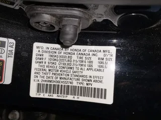 2014 Honda CR-V LX with VIN 2HKRM3H36EH552740, listed as a IAAI auction lot 41079905 with 78,559 mi miles. Bid and sale history available at carsss.com. Image 9.