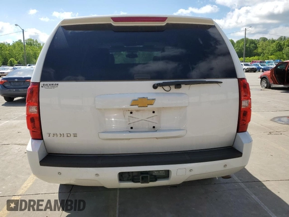 2013 Chevrolet Tahoe LT with VIN 1GNSCBE07DR248842, listed as a Copart auction lot 55423245 with 170,231 mi miles and Salvage title. Bid and sale history available at DreamBid. Image 6.