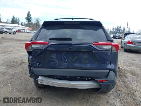 2023 Toyota RAV4 XLE with VIN JTMP1RFV1PD095688, listed as a IAAI auction lot 41874720 with 59,737 mi miles. Bid and sale history available at carsss.com. Image 16.