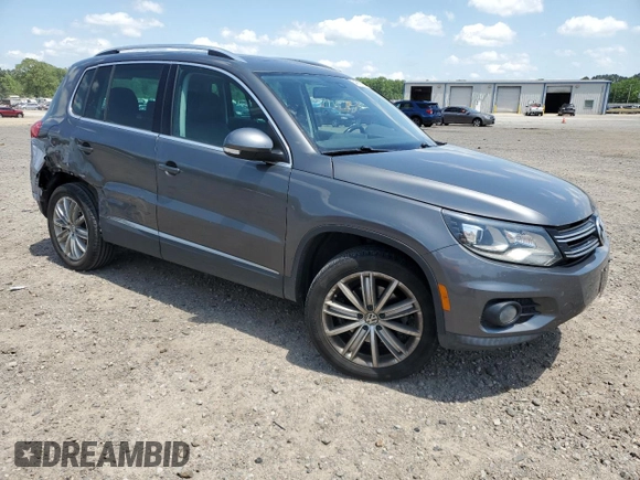 2016 Volkswagen Tiguan SE with VIN WVGAV7AXXGW502267, listed as a Copart auction lot 54916725 with 105,926 mi miles and Clean title. Bid and sale history available at DreamBid. Image 4.