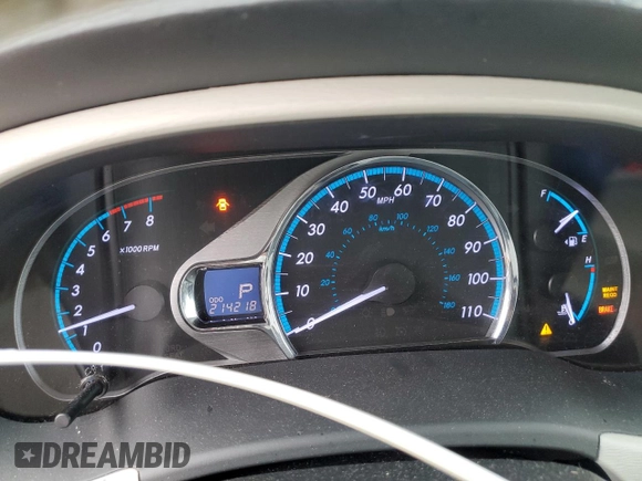 2013 Toyota Sienna XLE z VIN 5TDDK3DC1DS054184, wystawiony jako Copart lot #44821285 z przebiegiem 214 218 mil mil oraz Nie do naprawy • Non repairable. Historia ofert i sprzedaży dostępna na DreamBid. Obrazek 9.