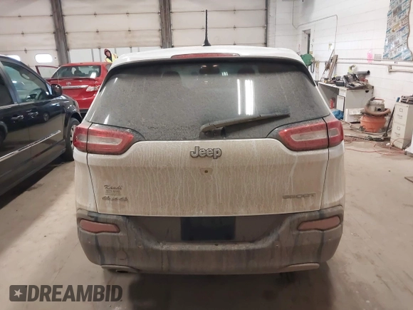 2017 Jeep Cherokee Sport z VIN 1C4PJMAB0HW651253, wystawiony jako IAAI lot #42010310 z przebiegiem 137 894 mil mil oraz . Historia ofert i sprzedaży dostępna na DreamBid. Obrazek 16.