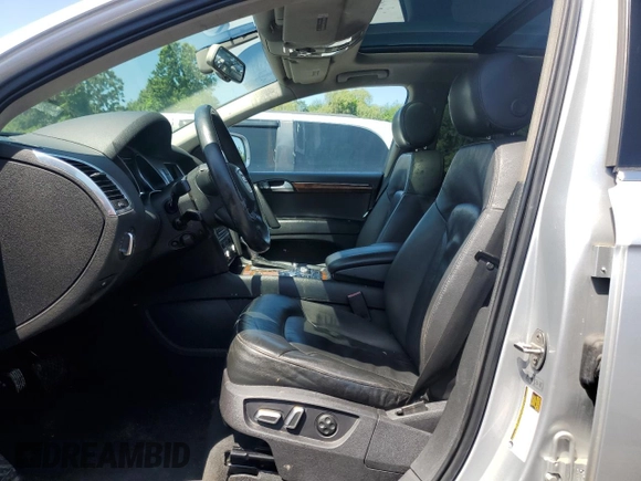 2015 Audi Q7 Premium Plus with VIN WA1LGAFE9FD021183, listed as a Copart auction lot 63902315 with 157,950 mi miles and Clean title. Bid and sale history available at DreamBid. Image 7.