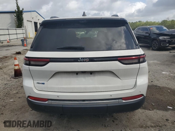 2022 Jeep Grand Cherokee with VIN 1C4RJYB65N8749633, listed as a Copart auction lot 51568275 with 27,913 mi miles and Salvage title. Bid and sale history available at DreamBid. Image 6.